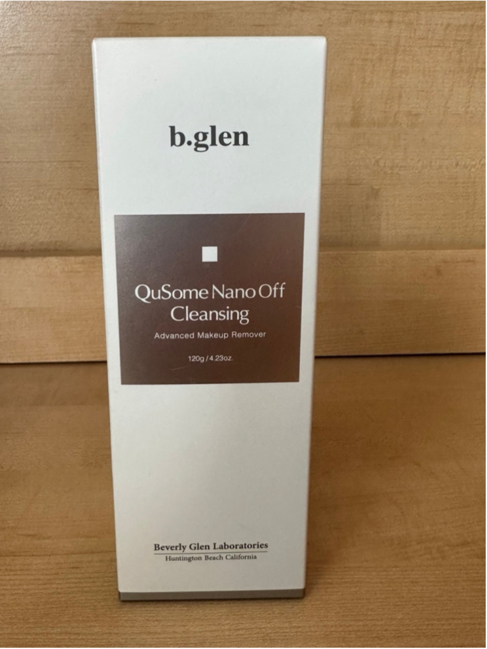 b.glen QuSome Nano off Cleansing